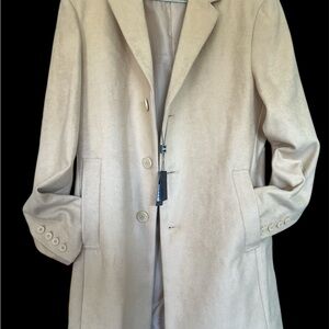 Barneys New York Tan Trench Coat